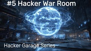 Hyperfocus Music – Hacker Garage | Night Coding Ambience #5 – Hacker War Room