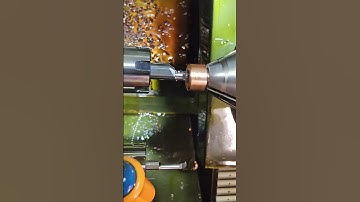 Internal Hexagon in Processing by Boring Bore #cncmachine #cncprogramming #hexagon #shorts