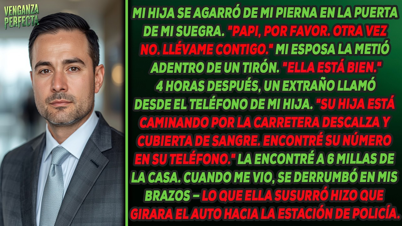 Hija suplicó 'Otra vez no' en la puerta de su suegra, 4 horas después fue encontrada en la carretera