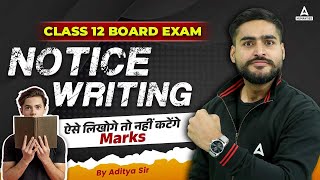 Class 12 English | Notice Writing Class 12 Format | Notice Writing Format | Tips and Tricks