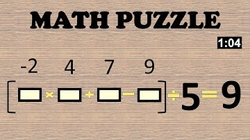Can you Solve this Math Puzzle Game #25 | Maths Puzzles With Answers | Logic puzzle