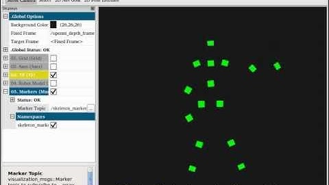 ROS OpenNI Skeleton Tracking Displayed in RViz