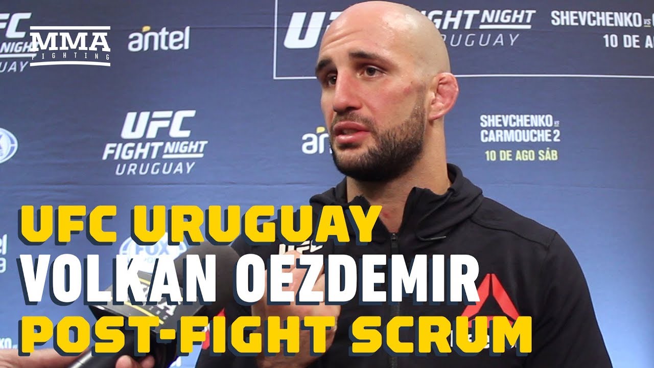 UFC Uruguay: Volkan Oezdemir Discusses Bar Fight That Led To Severely Injured Hand - MMA Fighting