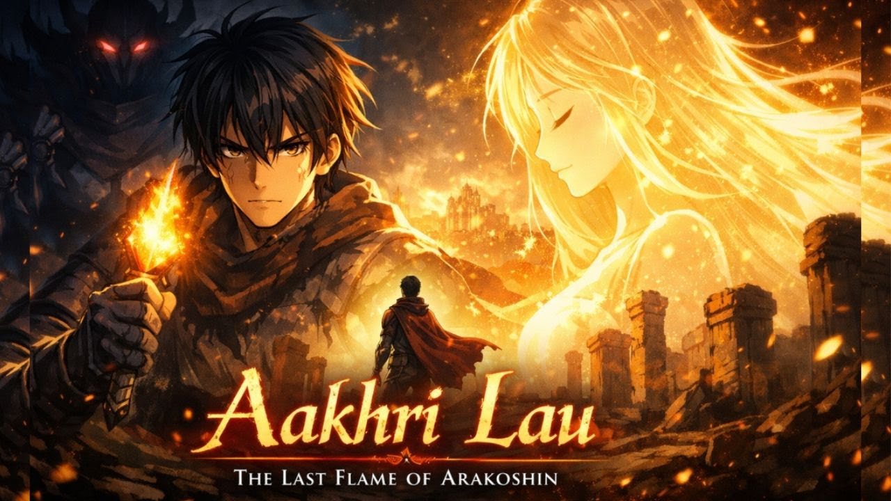Aakhri Lau | Emotional Anime Fantasy Song | The Last Flame of Arakoshin