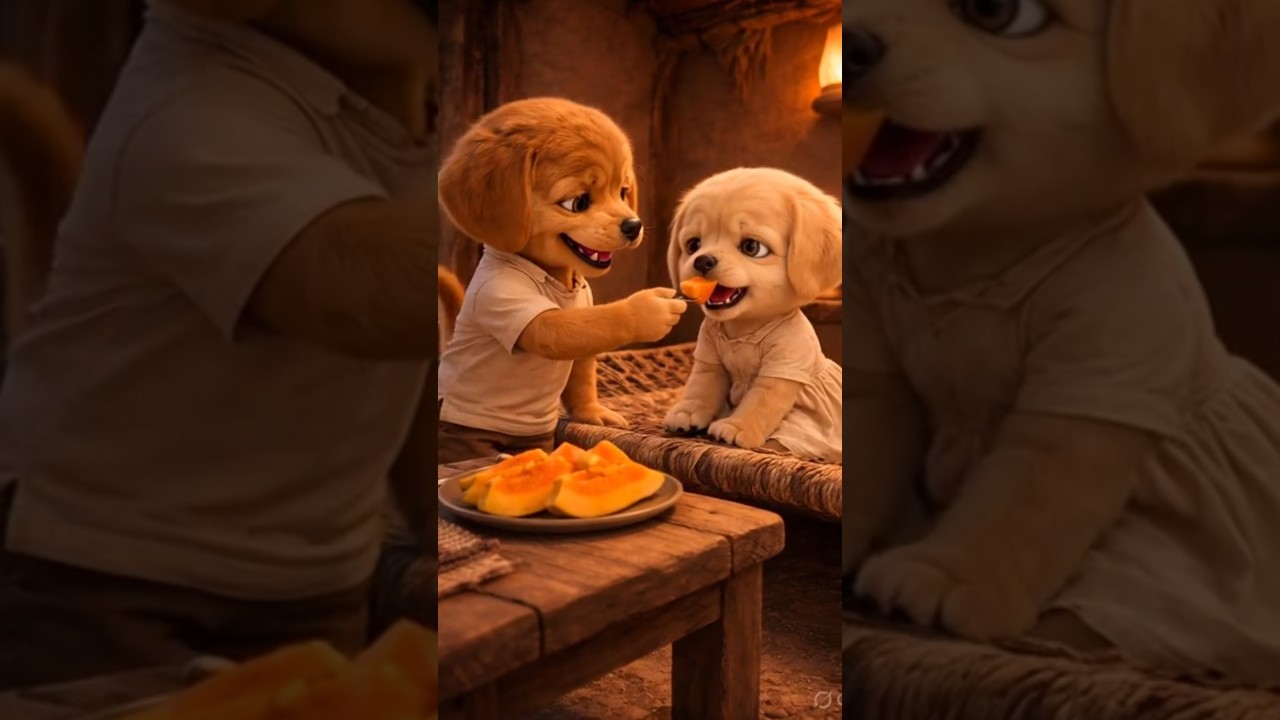 “She Was Crying… Then Her Brother Did This ❤️ | Emotional Puppy Story” #shorts