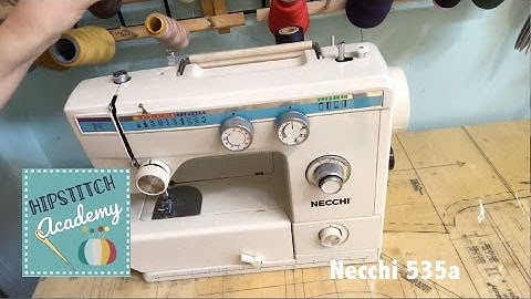Threading the Necchi 535FA