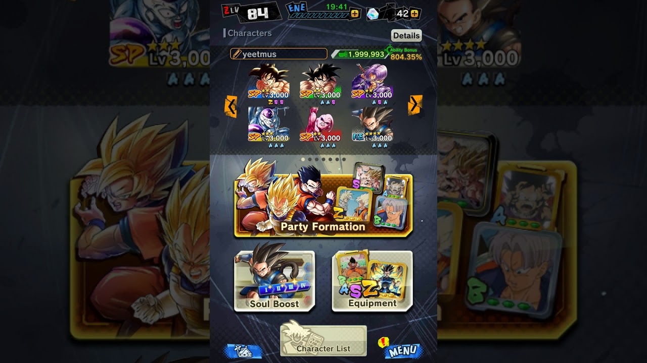 How to get z and s equipment