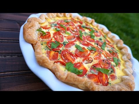 🌻Spring Quiche Recipe - What's For Din'? - Courtney Budzyn- Recipe 105
