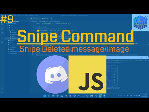 Snipe Command | Discord.JS v13 Tutorial #9