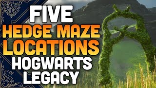Get Legendary Gear From These 5 Hedge Mazes In Hogwarts Legacy!
