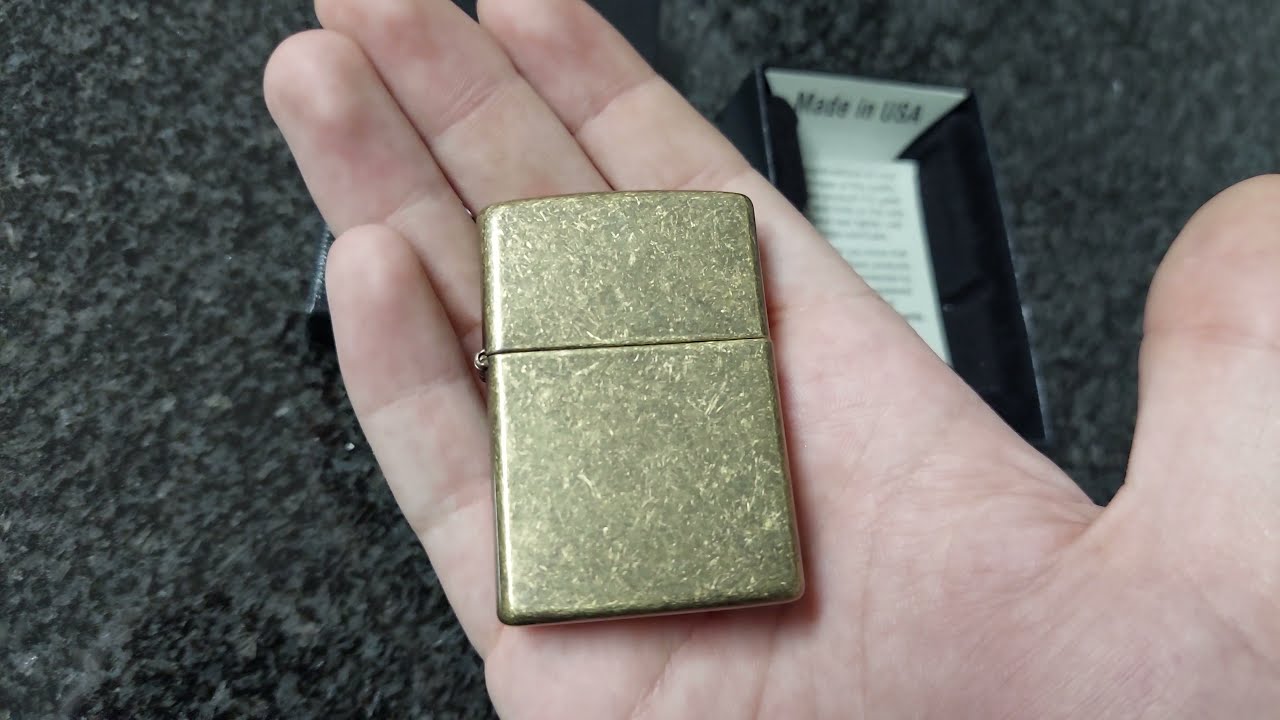 Zippo Antique Brass Antički Mesing