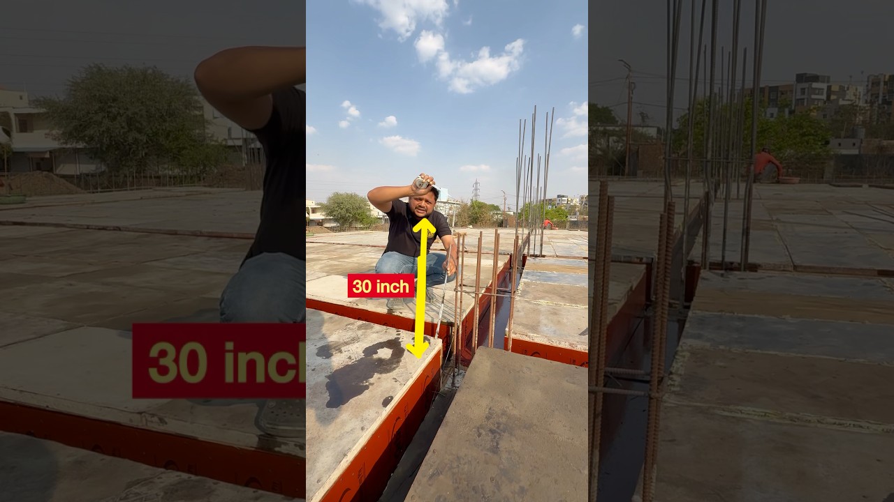 || Column की lapping का जरूर ध्यान रखना स्लैब कास्टिंग से पहले || 