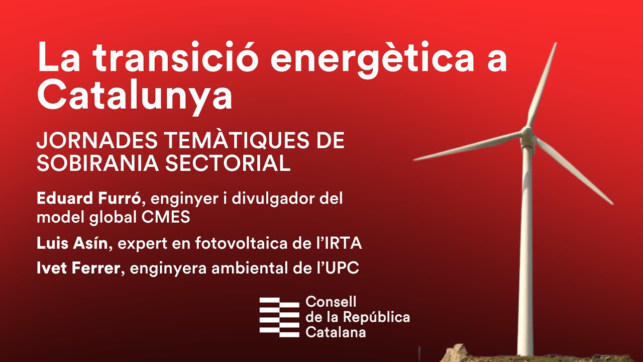 Jornada temàtica: La transició energètica a Catalunya