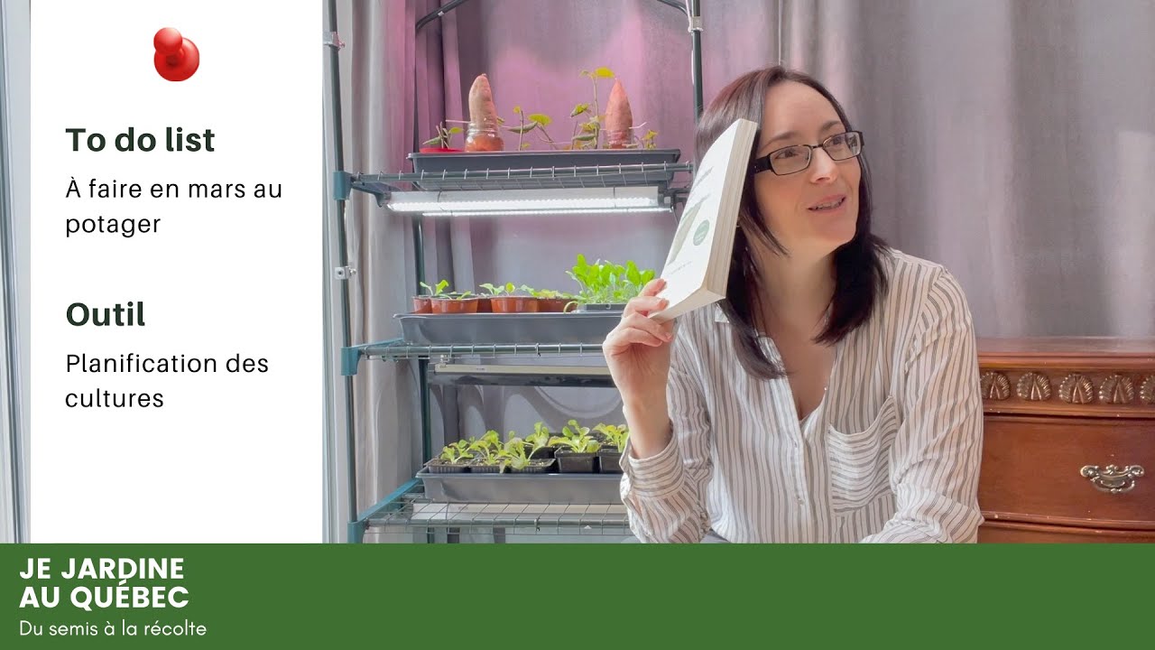 Quoi faire en MARS au jardin potager?