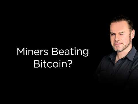 Why Bitcoin Miners Are Beating $BTC Right Now