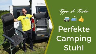 Campingstuhl Test - Auf der Suche nach DEM perfekten Klappstuhl