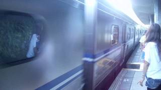 台鐵4193次EMU500型區間車進站(三貂嶺)
