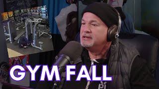 Robert Kelly Falls Off Decline Bench at the Gym | Jim Norton & Sam Roberts