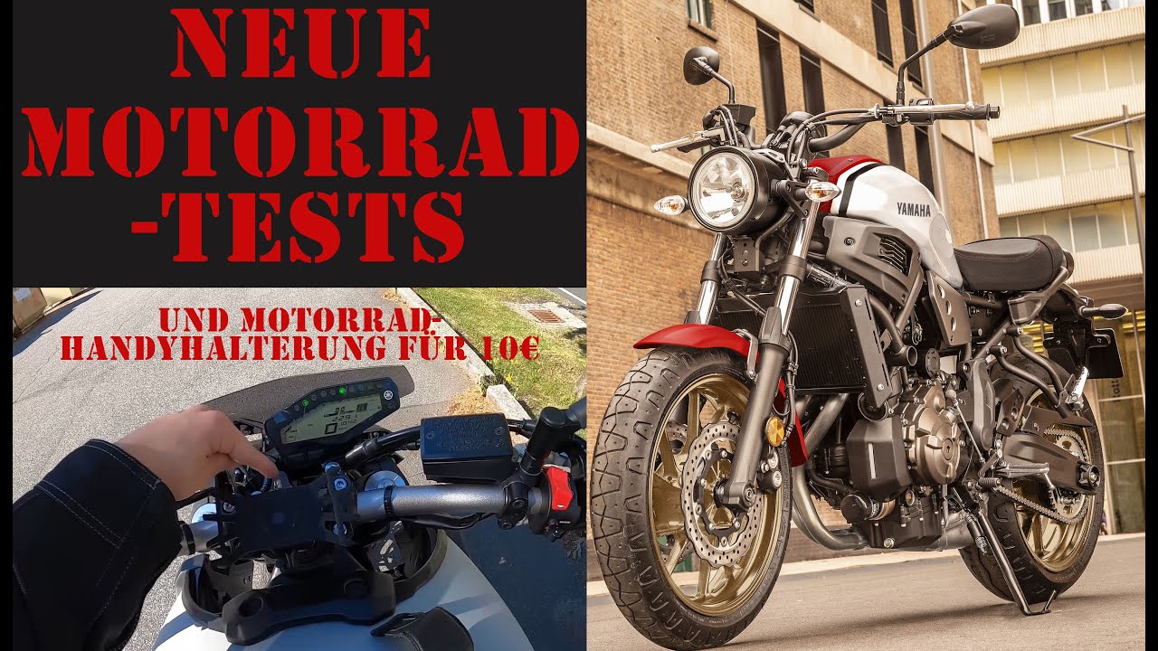 Motorrad-Fahrberichte / Handyhalterung am Motorrad für 10 EURO