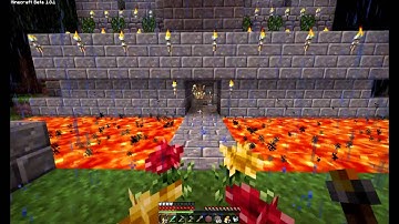 Minecraft Lava Drawbridge