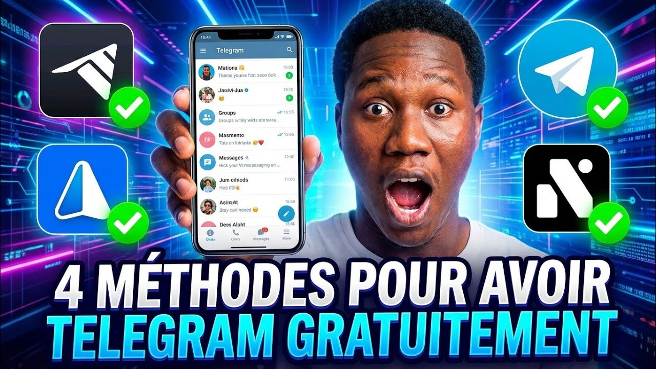 Comment créér un compte telegram GRATUITEMENT | ON TE CACHE ÇA 😱#Telegram #TelegramGratuit