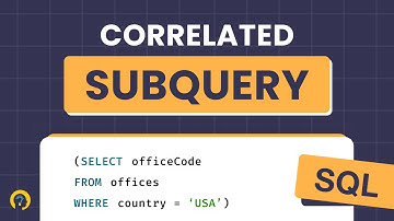 SQL Subqueries and Correlated Subqueries