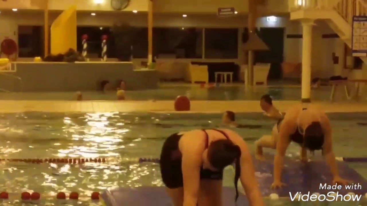 Aquabootcamp op de aqua multimat
