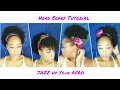 Quick &Easy Headscarf Styles for AFRO  (Short/Medium Natural Hair)