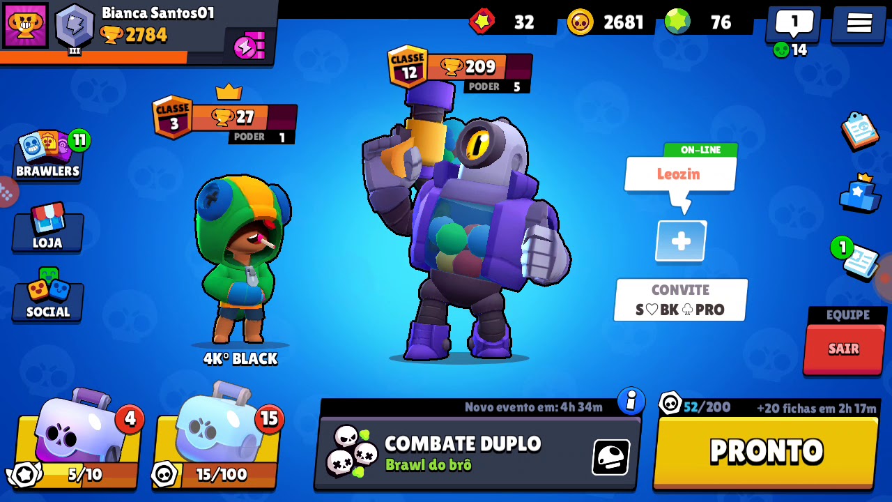 Dicas Pra Ganhar Brawler No Brawl Stars Funciona Brawl Stars Teste4 By Ziniclash - video de abrindo caixa no brawl stars