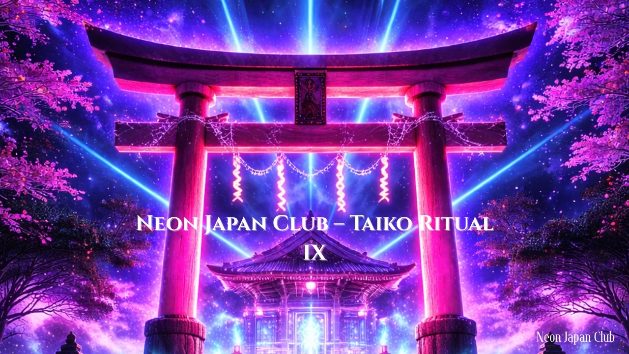 【Japanese Club Music / Neon Ritual】Neon Ritual Continuum IX – Neon Japan Club | Taiko Ritual