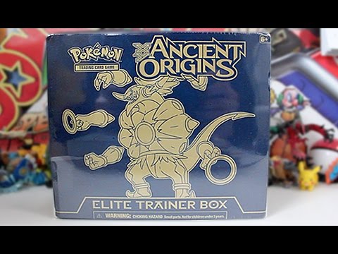 Opening A Pokemon Ancient Origins Elite Trainer Box!!