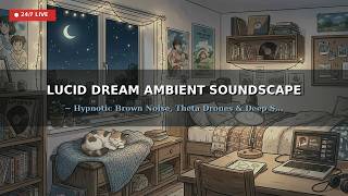 pov: you are floating in a dream at 2am 🌌 [lucid dreaming ambient / theta waves for sleep] 💤