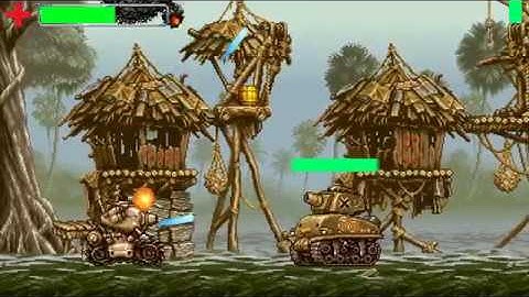 Replica of Metal Slug. Student project (WIP)