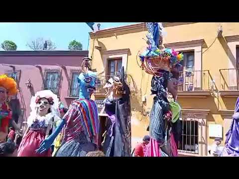 Desfile y convite de danzas fiesta patronal de San Miguel de Allende Guanajuato @ClementeTorres