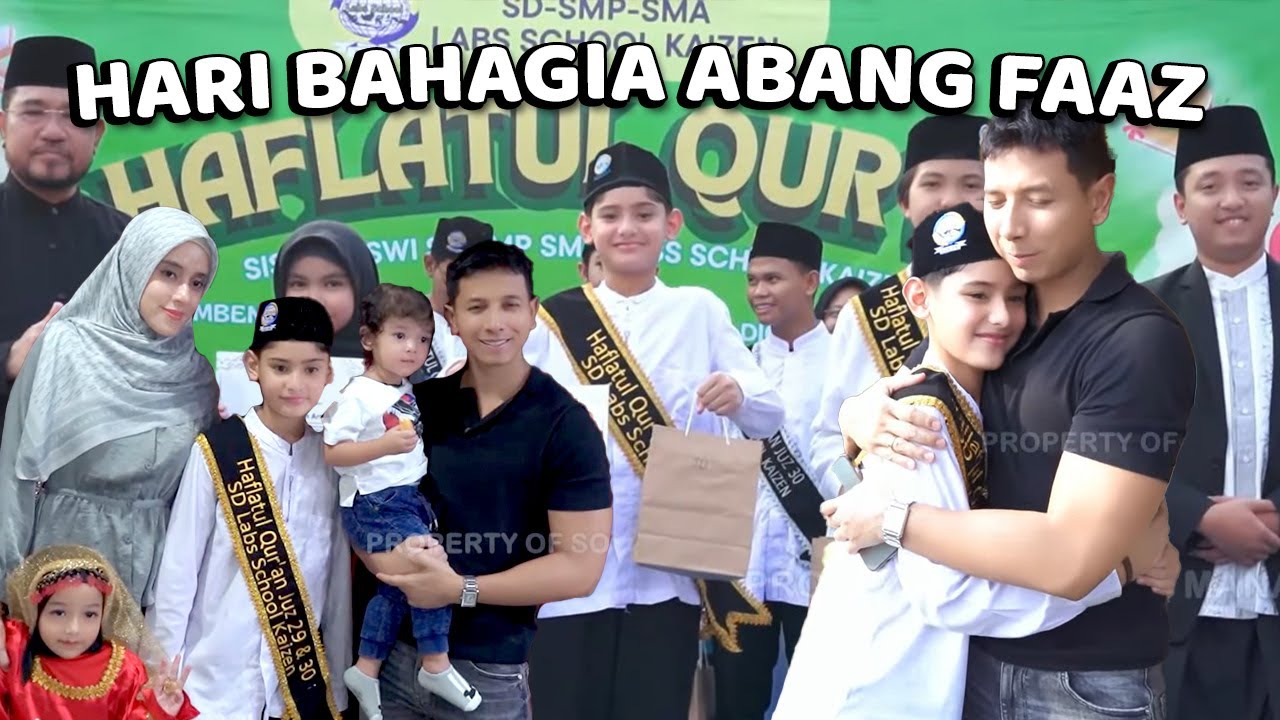 MASYAALLAH TABARAKALLAH ABANG FAAZ SUDAH HAFAL 2 JUZ! DADDY SAMA MOMMY BANGGA SAMA ABANG!