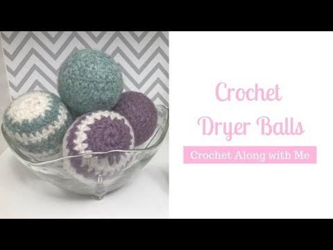 DIY Dryer Balls | Crochet Dryer Balls | Wool Dryer Balls