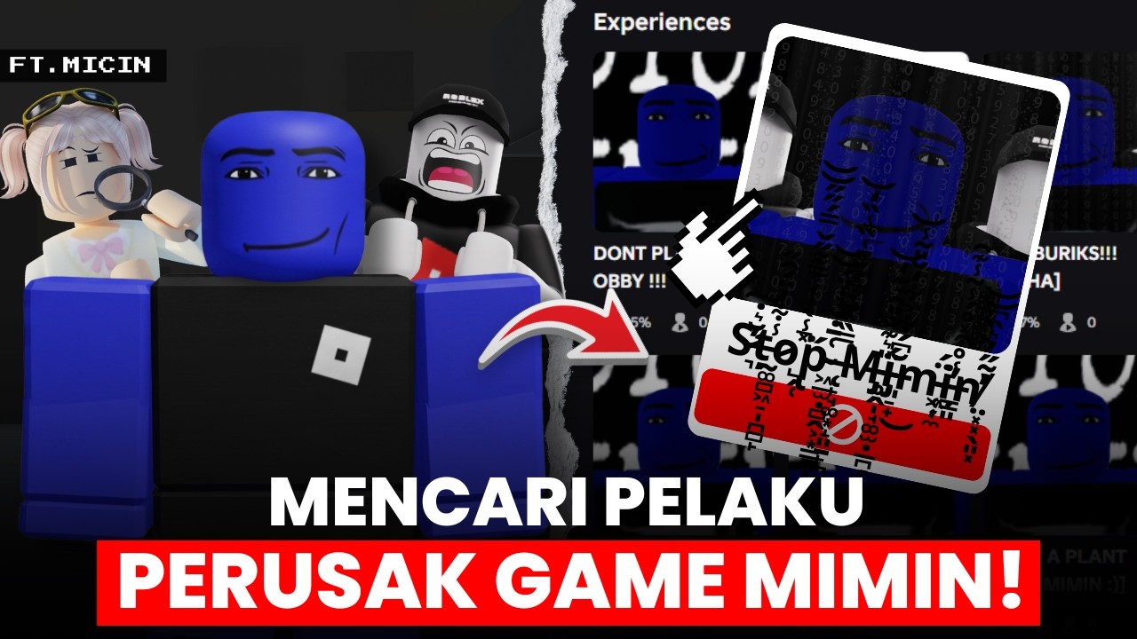 HACKER PALSU MERUSAK GAME BUATAN MIMIN? CARI AKUNNYA!