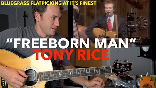 Guitar Teacher REACTS: "Freeborn Man" Tony Rice, Mark O'Connor, Bela Fleck & MORE!