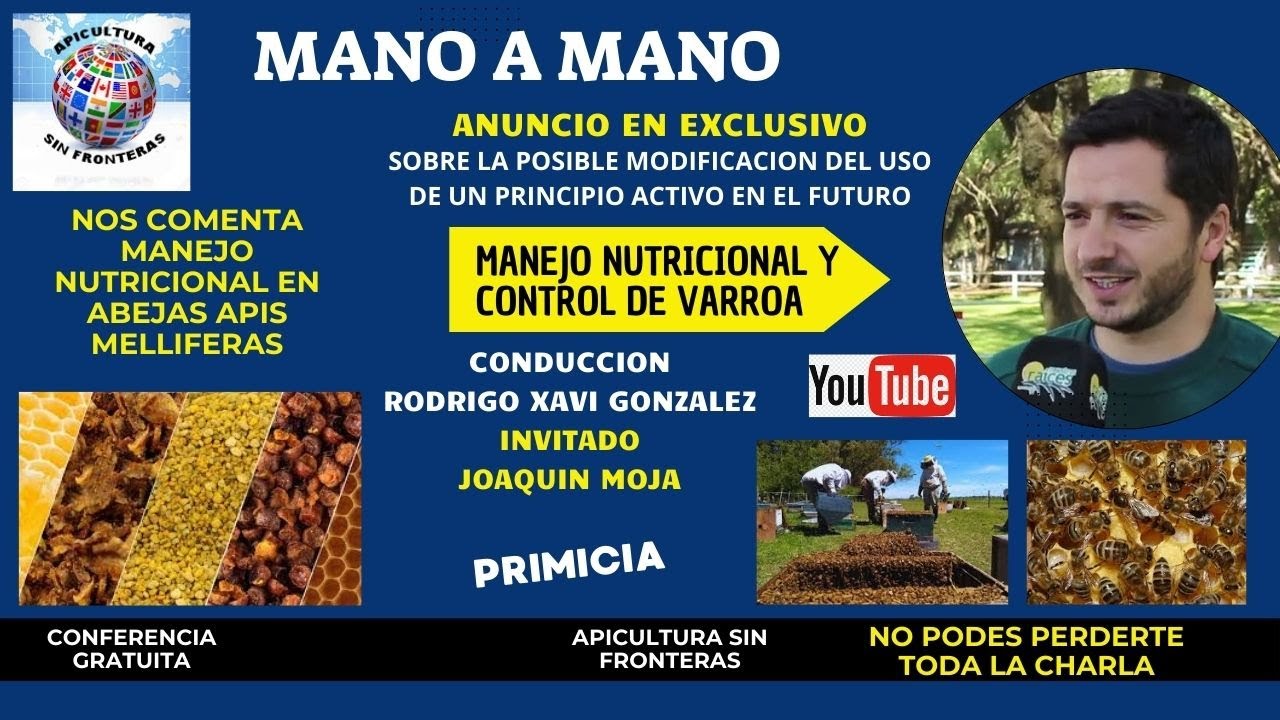 NUTRICION de las ABEJAS y CONTROL de la VARROA. PRIMICIA: ULTIMAS INVESTIGACIONES