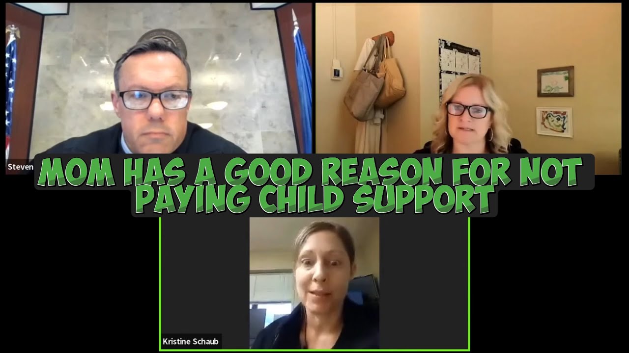 Mom Has a Good Reason for Not Paying Child Support