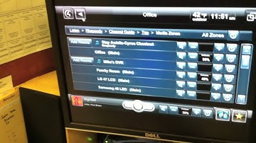 Control4 MyHome for PC demo