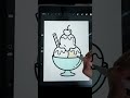 coloring ice cream #coloring #art #cute #kids #icecream #colors