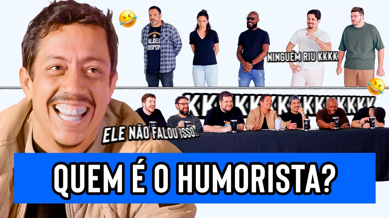 QUEM É HUMORISTA? FT. RENATO ALBANI