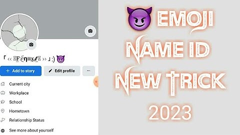 how to make fb unique name id / fb emoji name id kaise banaye new trick 2023