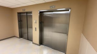 Synergy ThyssenKrupp Traction Visitor Elevators at Williamson County Medical Center