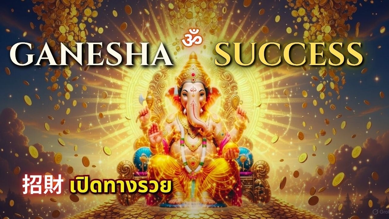 พระพิฆเนศ เปิดทางรวย (ค้าขายดี ปลดหนี้สิน) 🐘 1 Hour | Remove Obstacles & Success | ॐ गं गणपतये