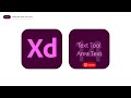 Adobe Xd Text Tool | Area Text (Every Properties Explained)