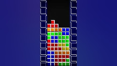 Satisfying TETRIS with blocks | 3D animation
