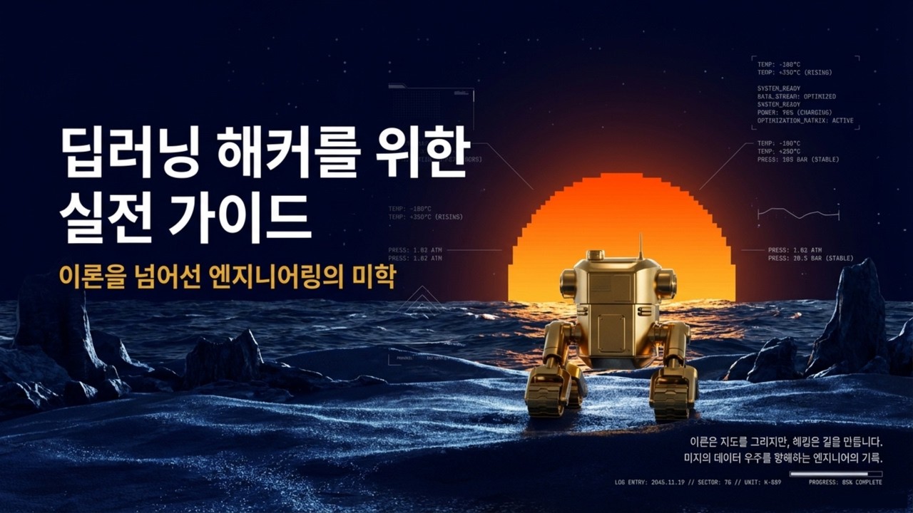 ⁣[MIT AI Lecture: Deep Learning 9] 딥러닝 이론만 파면 망하는 이유: 1% 현업 엔지니어의 충격적인 실전 해킹법 | 딥러닝은 해킹이다
