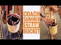 COACH OUTLE NEW COLLECTION 2021 *Spring/Summer STRAW BAG!!* #shorts